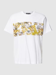 T-Shirt mit Label-Design von Versace Jeans Couture Weiß - 31