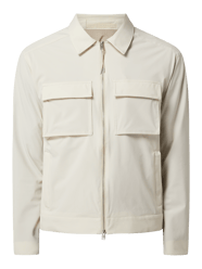Jack met stretch, model 'Almir' van Selected Homme Wit - 31