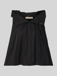 Blouse met platte kraag en ruches van Rinascimento - 7