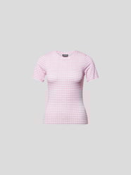 T-Shirt mit Allover-Muster von Jacquemus Rosa - 27