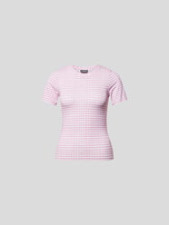 T-Shirt mit Allover-Muster von Jacquemus Rosa - 39