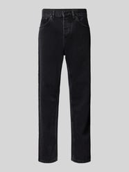 Tapered Fit Jeans im 5-Pocket-Design Modell 'NEWEL' von Carhartt Work In Progress Schwarz - 16