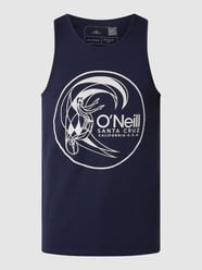 Regular fit tanktop van katoen, model 'Original'  van ONeill Blauw / turquoise - 46