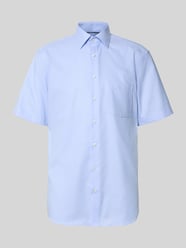 Regular Fit Business-Hemd aus Baumwolle mit Kentkragen von ETERNA - 5