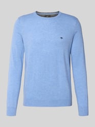 Regular Fit Pullover mit Kaschmir-Anteil Modell 'Merino' von Fynch-Hatton - 5