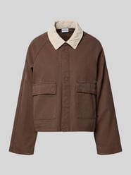Kurtka dżinsowa o kroju regular fit z czystej bawełny model 'BETT' od PIECES - 2
