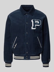 College-Jacke mit Druckknopfleiste von Polo Ralph Lauren - 46