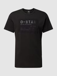 T-Shirt mit Rundhalsausschnitt von G-Star Raw Schwarz - 16
