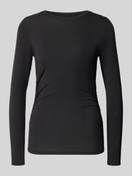 bluzka z długim rękawem o kroju slim fit z mieszanki lyocellu model 'AVA' od VERO MODA - 3
