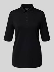 Poloshirt mit kurzer Knopfleiste von Christian Berg Woman - 13