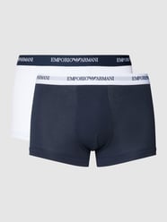 Hipster mit elastischem Logo-Bund von Emporio Armani Weiß - 27