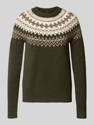 Pullover mit kontrastreichem Rundhals-Strickmuster von VERO MODA - 45