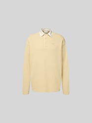 Relaxed Fit Sweatshirt mit Polokragen von Forét Beige - 30