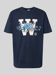 T-shirt z nadrukowanym motywem i logo model ‘Ace’ od Wood Wood - 46