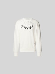 Sweatshirt mit Stehkragen von Evisu Beige - 16