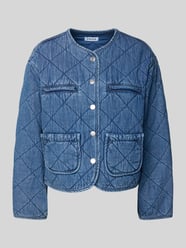 Steppjacke mit Druckknopfverschluss Modell 'Margo' von EDITED - 8
