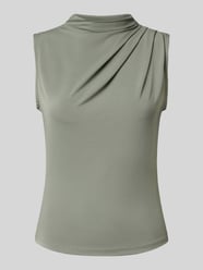 Shaped Fit Top mit Stehkragen Modell 'MADISON' von Pieces - 3