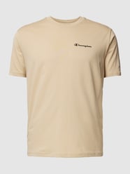 T-Shirt mit Label-Print von CHAMPION Beige - 16