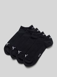 Sneakersocken mit Label-Detail im 4er-Pack von Puma - 4