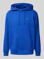 Regular Fit Hoodie mit Label-Stitching von Tommy Jeans Blau - 21