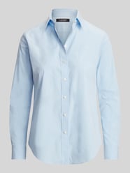 regular fit blouse met lange mouwen van katoenmix van Lauren Ralph Lauren - 3