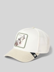 Trucker Cap mit Stitching Modell 'Suede Wolf' von GOORIN BROS. Beige - 25