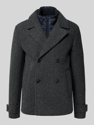 Colbert met dubbele rij knopen en reverskraag, model 'CLAUDIO' van Geox - 5