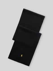 Schal aus reiner Wolle mit Logo-Stitching von Polo Ralph Lauren - 24