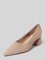 Lederpumps mit Blockabsatz von Högl Beige - 26