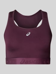Sport-BH mit Racerback Modell 'ROAD COMPRESSION' von ASICS Bordeaux - 2