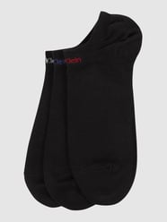 Sneakersocken im 3er-Pack von CK Calvin Klein Schwarz - 24