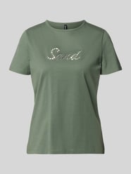 Regular Fit T-Shirt aus reiner Baumwolle Modell 'MIRANDA' von VERO MODA - 35