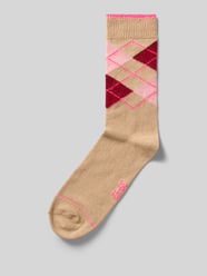 Sokken met wol van UNIO HAMBURG Beige - 1