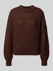 Regular Fit Pullover aus Material-Mix mit Alpaka-Anteil Modell 'Slogeryna_B' von HUGO Blue - 34