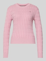 Slim Fit Strickpullover aus reiner Baumwolle von Tommy Hilfiger - 13