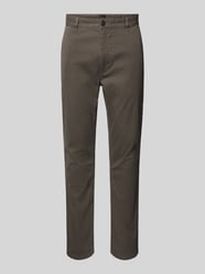 Slim Fit Chino mit Gesäßtaschen von BOSS Orange Beige - 12