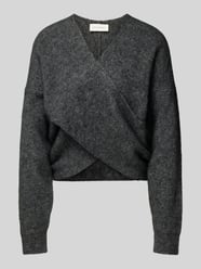 Strickpullover in Wickel-Optik Modell 'Zinelle Hope' von MSCH Copenhagen - 24