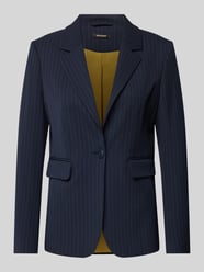 Blazer mit Pattentaschen von More & More Blau - 13