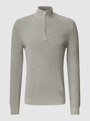 Strickpullover mit Stehkragen Modell 'Falco' von Cinque Silber - 11