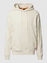 Hoodie mit Känguru-Tasche Modell 'WETALK' von BOSS Orange Beige - 18