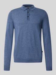 Sweter z dzianiny z czystej wełny dziewiczej, krój regular fit od MAERZ Muenchen - 44