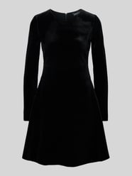 Minikleid aus Satin mit Rundhalsausschnitt von Emporio Armani - 25