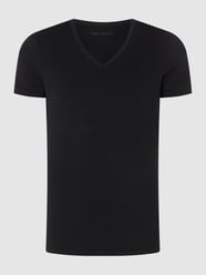 Slim Fit T-Shirt mit Stretch-Anteil  von Sloggi Schwarz - 32