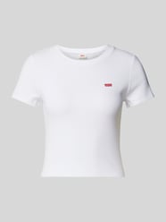 Slim Fit T-Shirt mit Label-Patch von Levi's® Weiß - 35