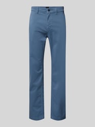 Chinosy o kroju regular fit z mieszanki bawełny od BOSS Orange - 14