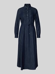 Midi-jurk met strikceintuur van Luisa Cerano - 1