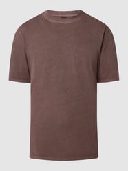 T-shirt van katoen, model 'Ron' van Only & Sons Rood - 34
