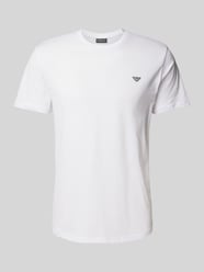 T-Shirt mit Label-Patch von Emporio Armani - 19