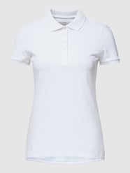 Blouseshirt met platte kraag van Montego Wit - 43