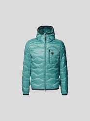 Daunenjacke mit Kapuze von Blauer USA Blau / Türkis - 8